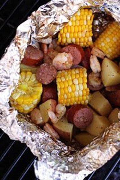 Cajun Style Grill Foil Packets