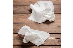 used-paper-towel