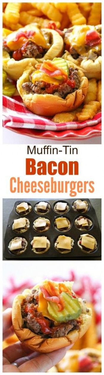 Muffin Tin Cheeseburgers