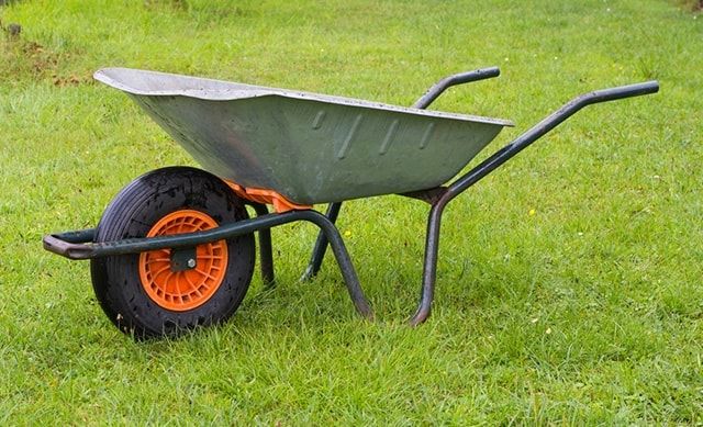Galvanised Steel wheelbarrow