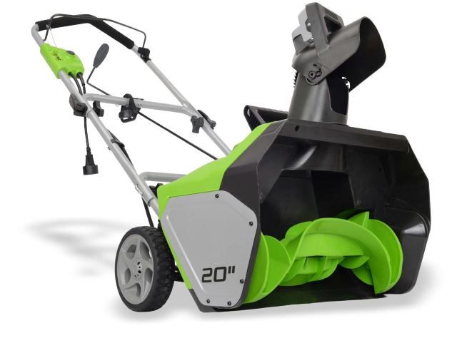 Greenworks 20-Inch 13 Amp Corded Snow Thrower - $$title$$