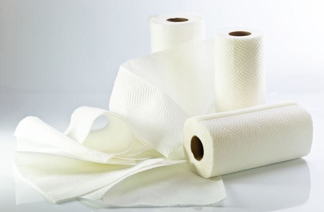 White Paper Towels