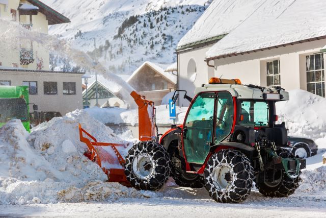 Snow Blower Tractor Attachment
