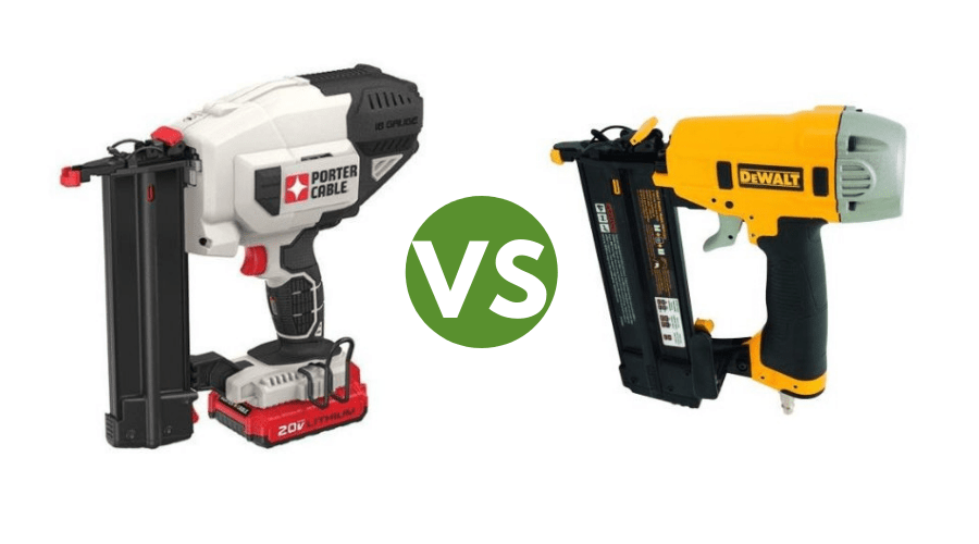 Nail Gun Pneumatic vs Cordless