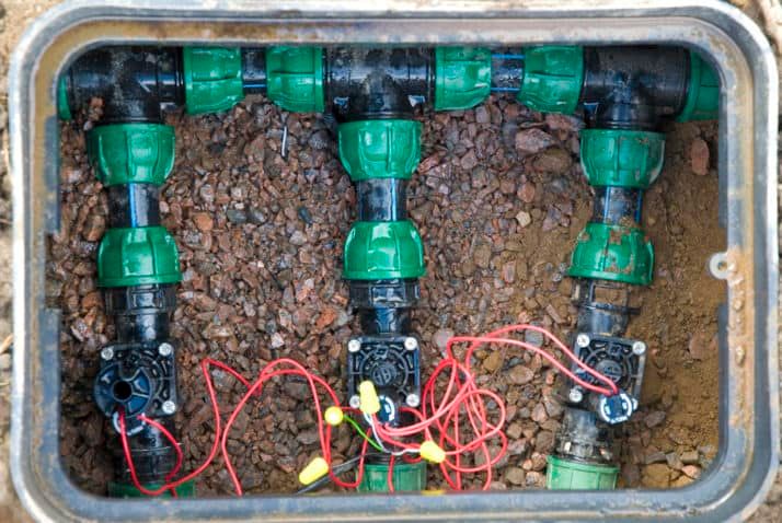 comb solenoid valves of automatic irrigation
