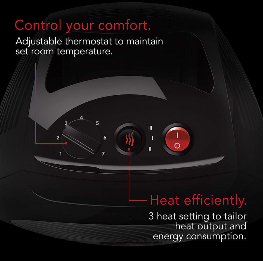 Vornado Space Heater Controls