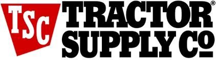 Tractor Supply Co. logo in white background