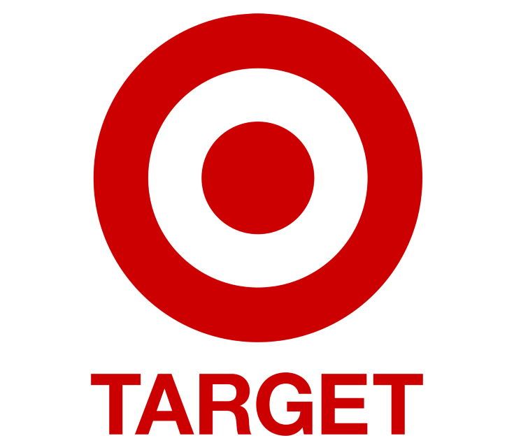 Target logo in white background
