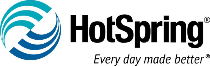 Hot Springs logo in white background