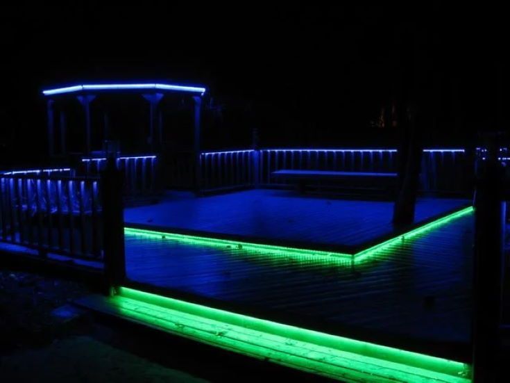 LED Deck Lighting- in Color