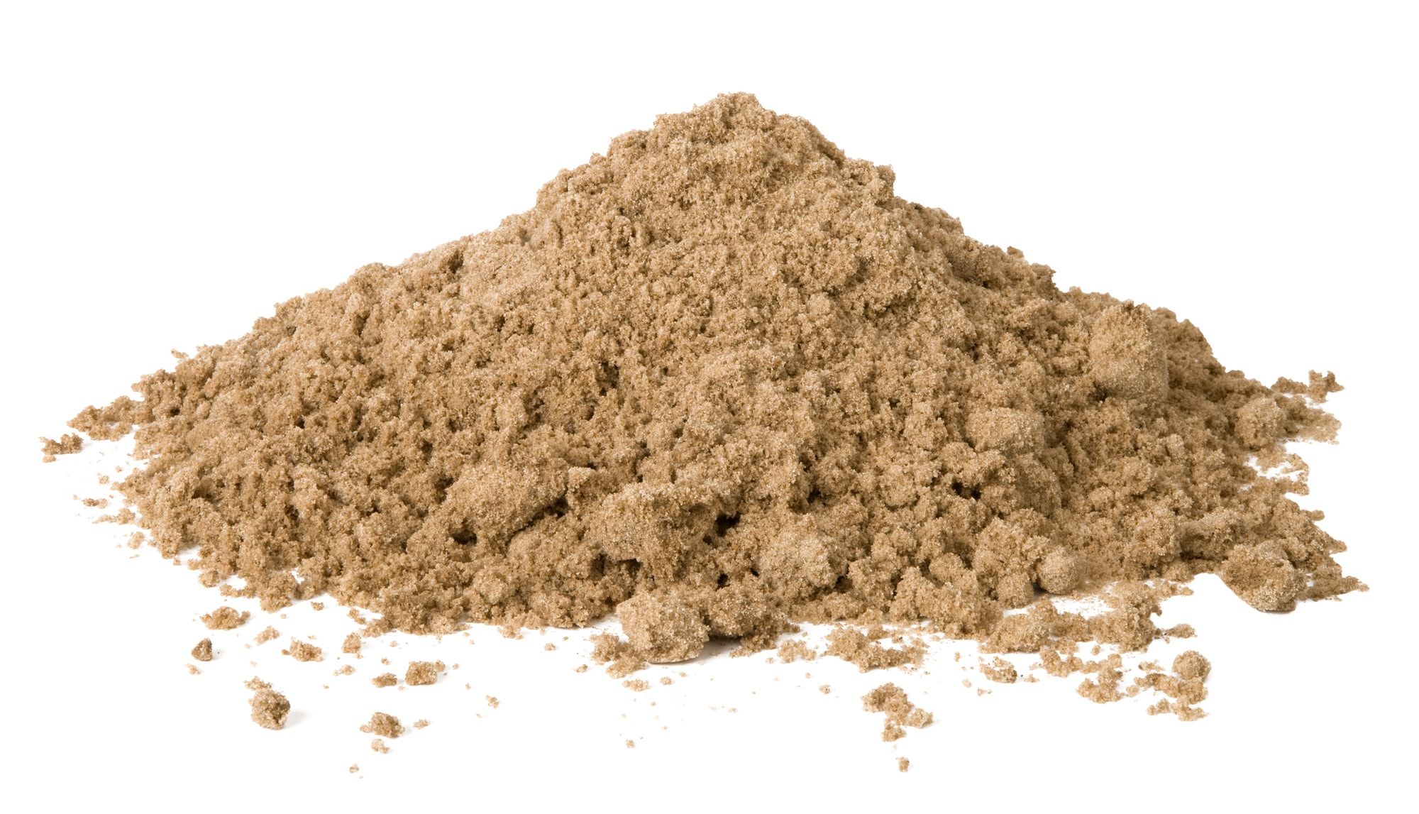 Pile of Sand isolated in white background