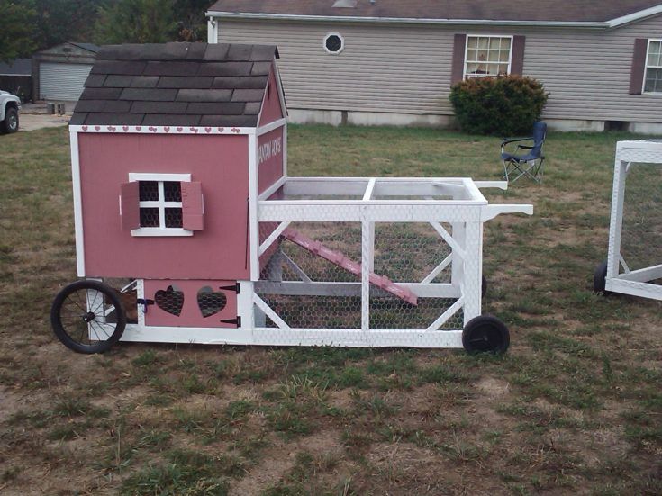 small tractor coop for bantams