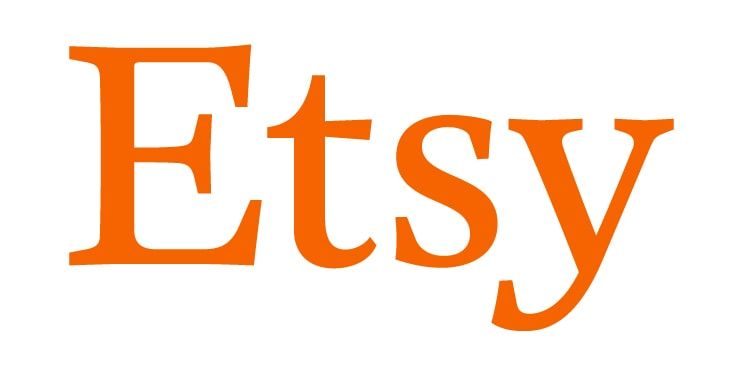 Etsy Logo isolated in white background