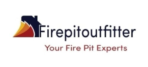 FirePit-Outfitter logo isolated in white background