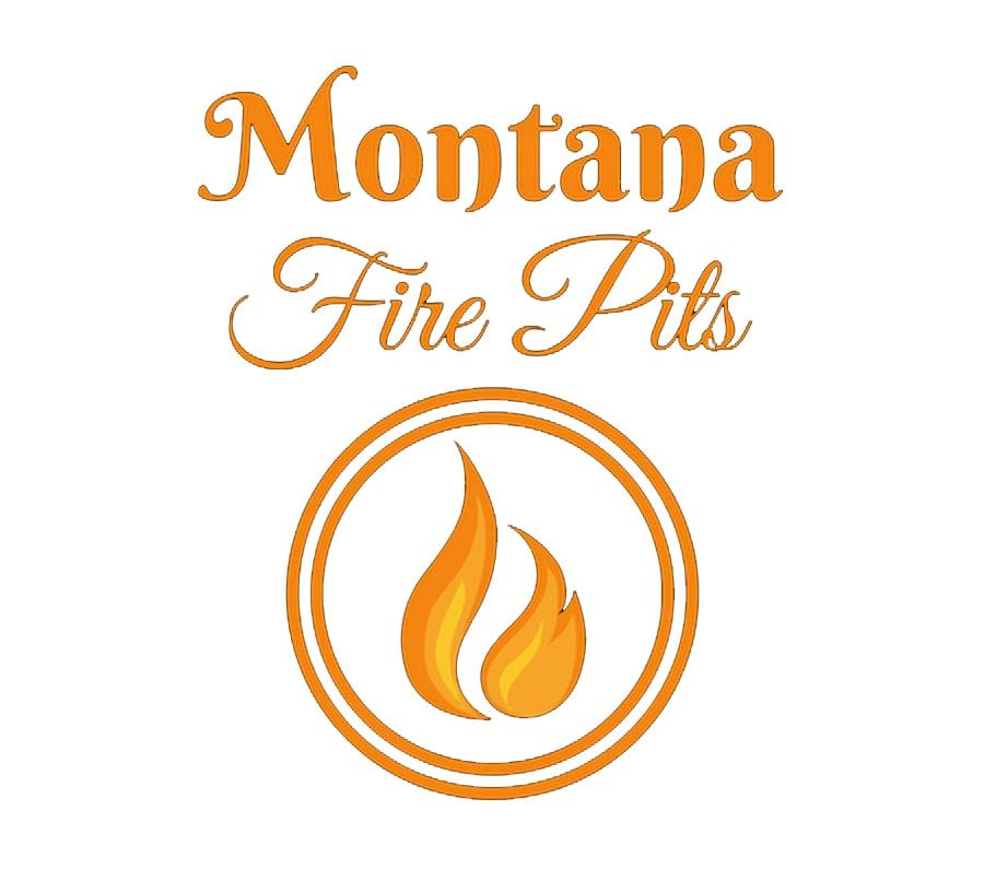 Montana-Fire-Pits logo in white background