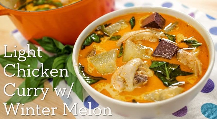 winter melon chicken curry recipe