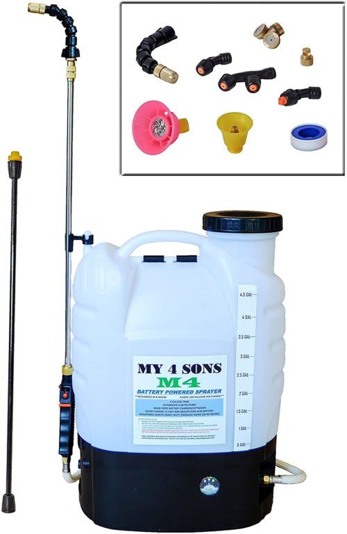 MY4SONS BATTERY POWERED BACKPACK SPRAYER - $$title$$