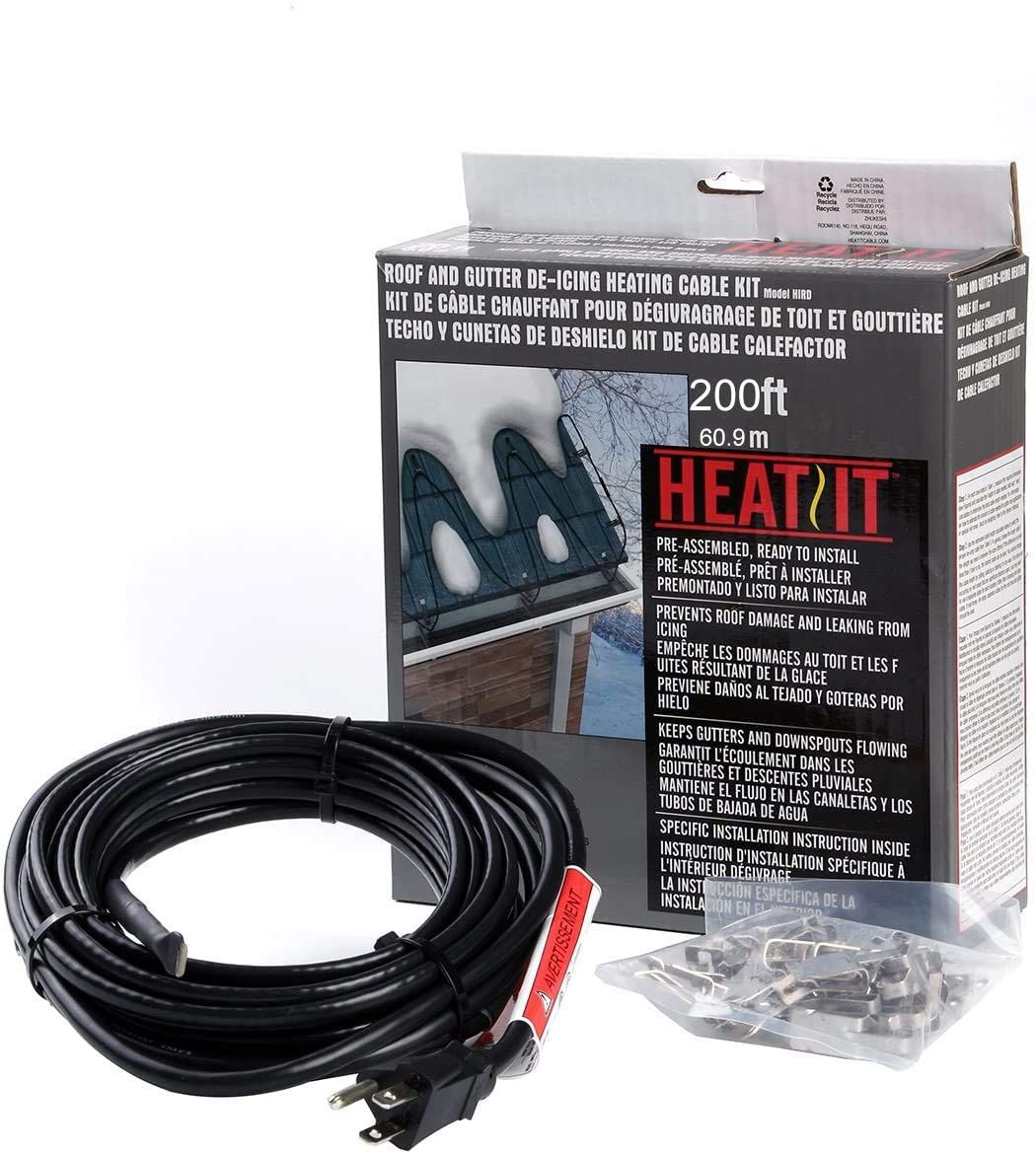 Best Roof Heat Cable & Tape to Stop Ice Dams