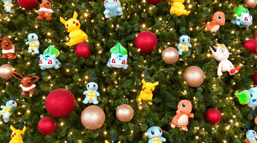 xmas tree decoration ideas christmas pop culture pokemon