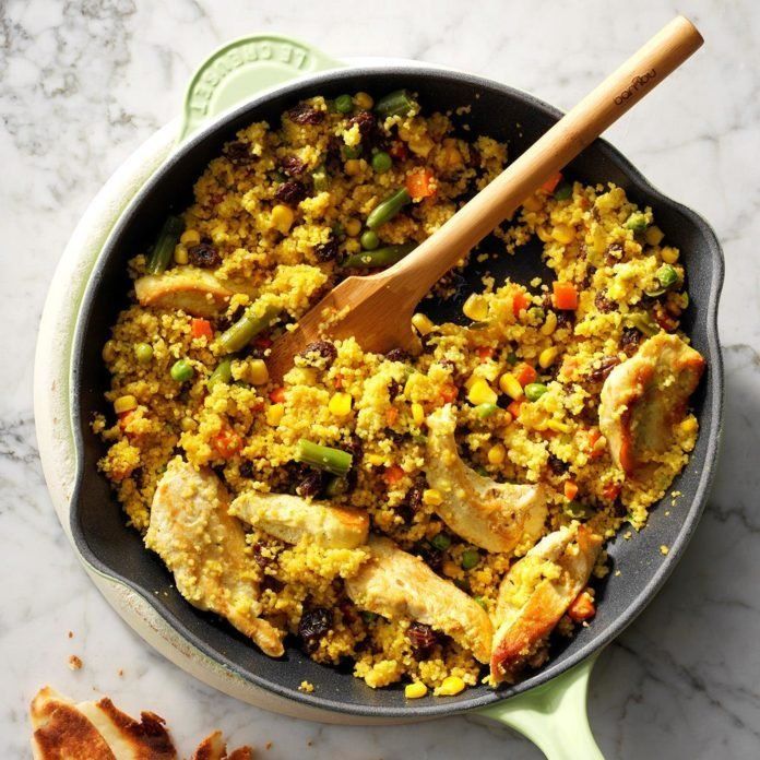 Chicken &amp; Vegetable Curry Couscous