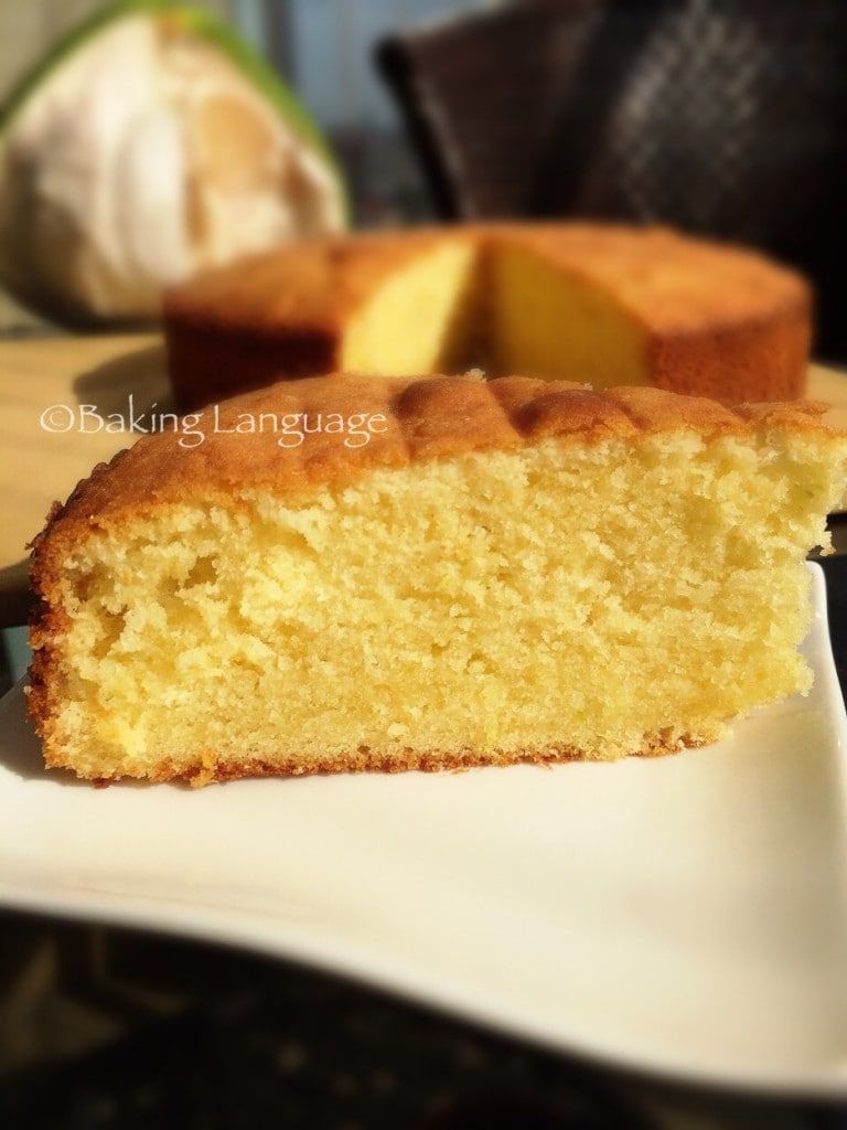 Pomelo Butter Cake
