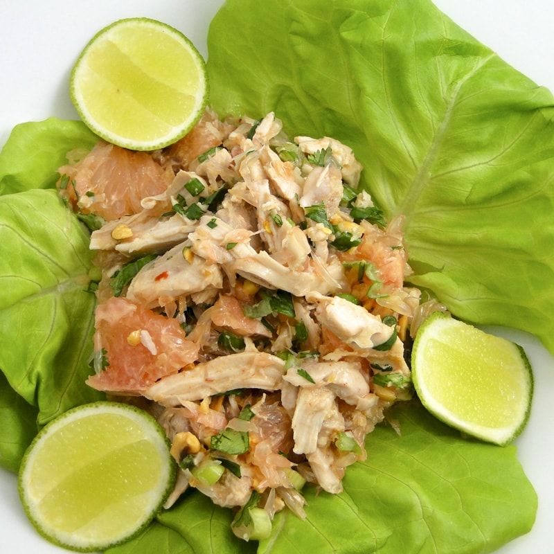 THAI POMELO AND CHICKEN SALAD