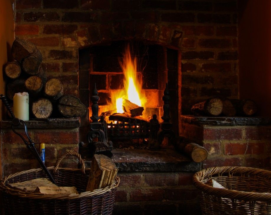 fireplace woodfire cozy indoor use elm