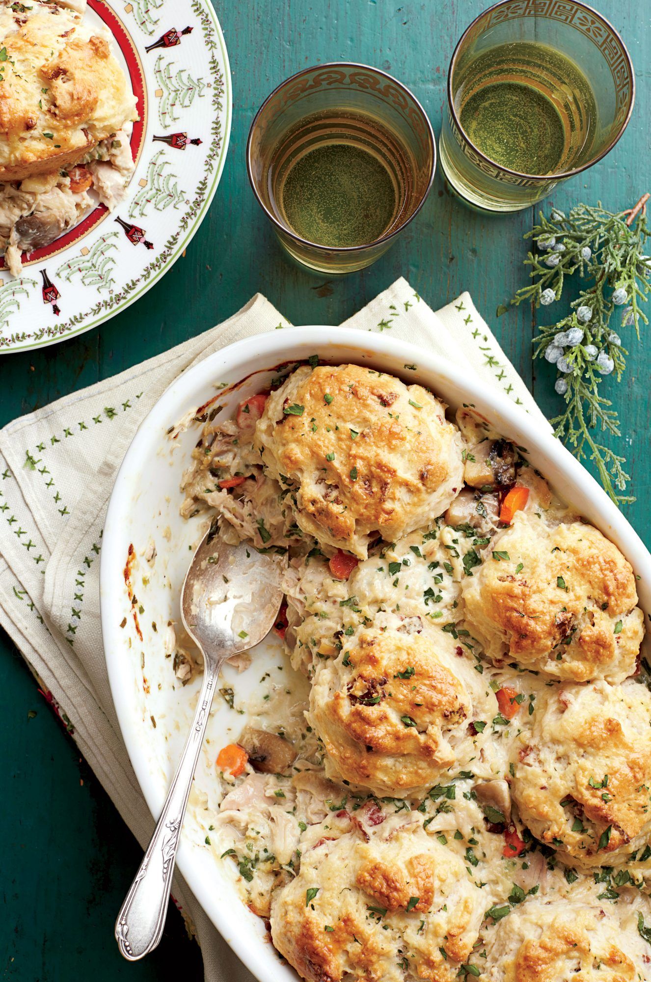 southern living chicken and biscuit cobbler