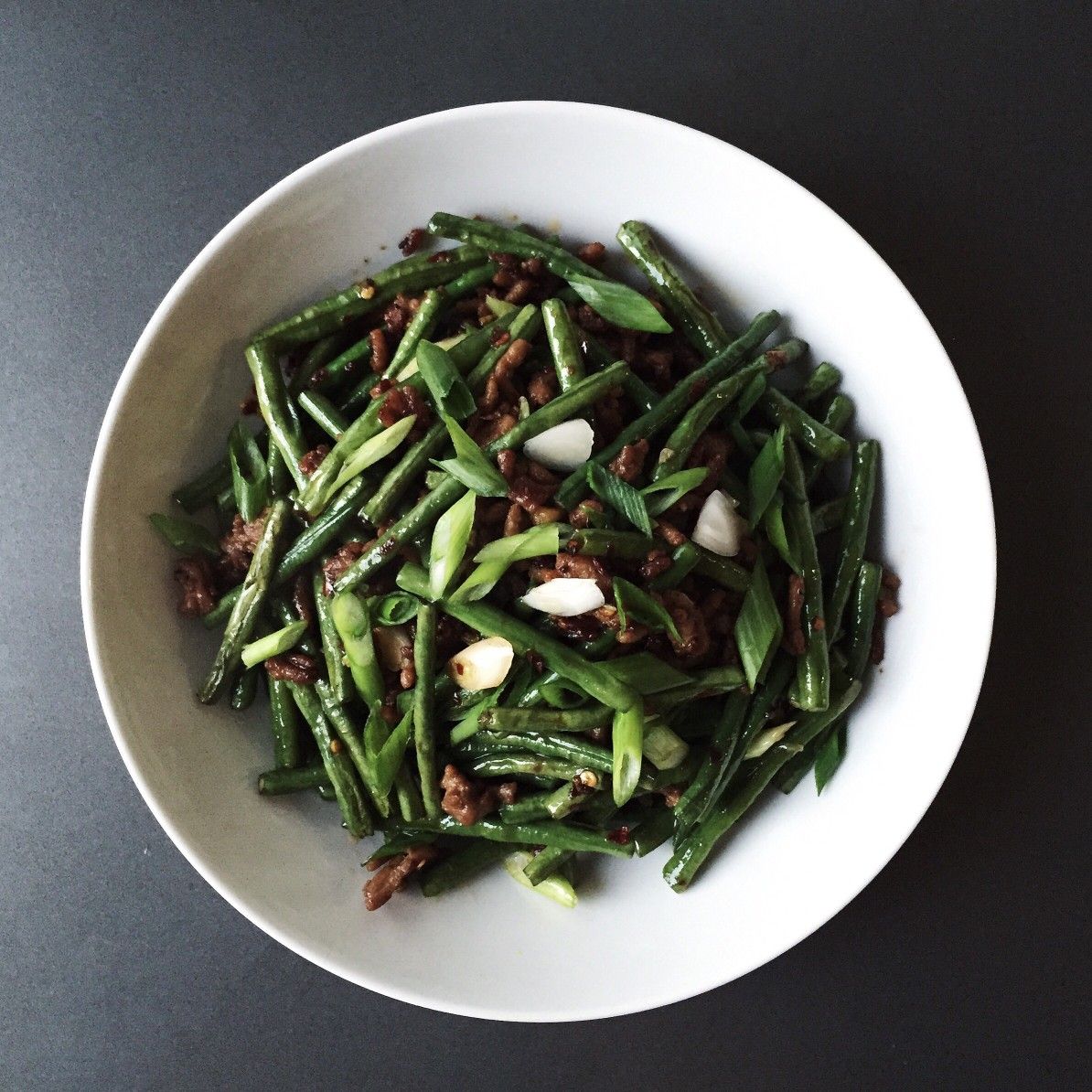 Yacon &amp; Green Beans with SE Asian Flavors