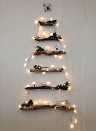 Christmas Tree-Themed Fairy Lights Setup
