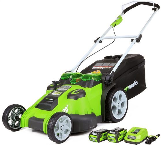 Greenworks 40V 20-Inch Cordless Twin Force Lawn Mower - $$title$$