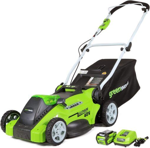 Greenworks G-Max 40V 16-Inch Cordless Lawn Mower - $$title$$