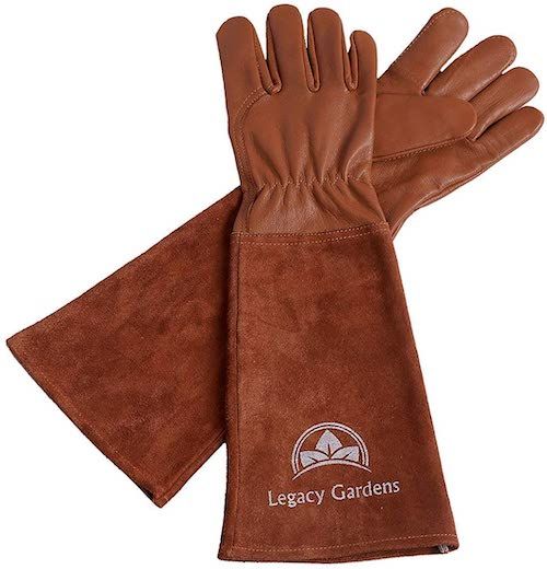 Legacy Gardens Leather Gardening Gloves - $$title$$