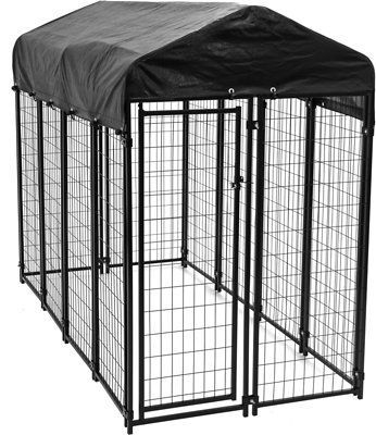 Lucky Dog Uptown Welded Wire Dog Kennel