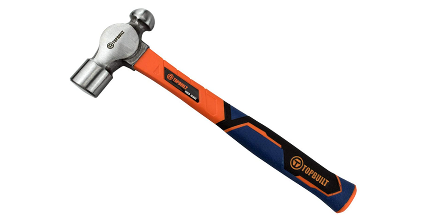 Orange Ball Peen Hammer