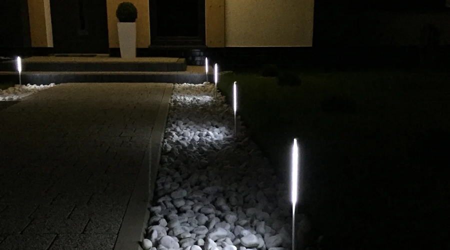 aluminum garden lights