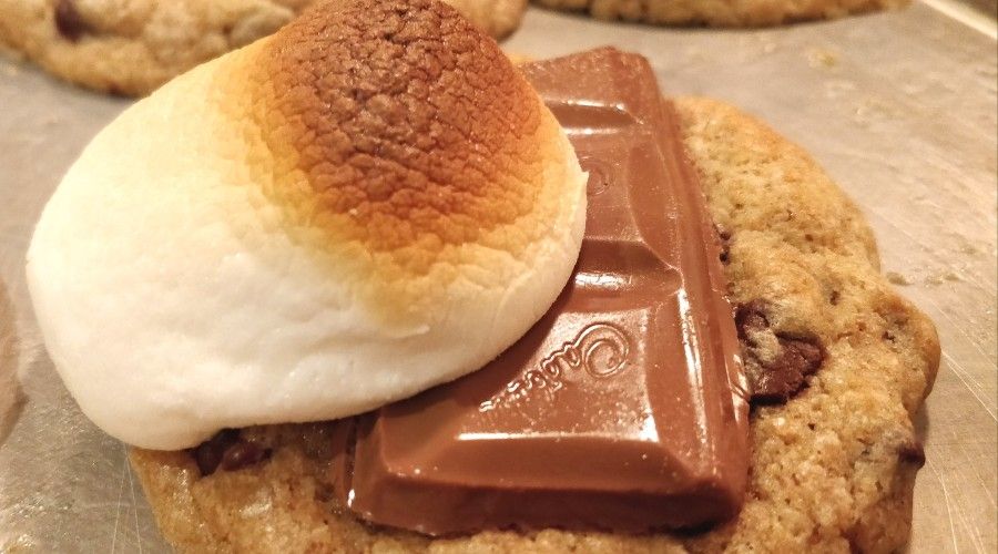S'Mores made with cookies