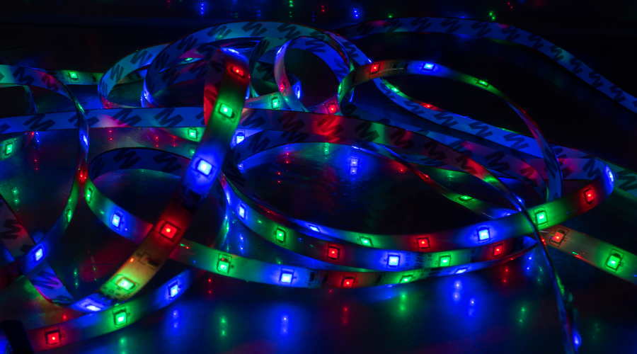 LED running lights change color
