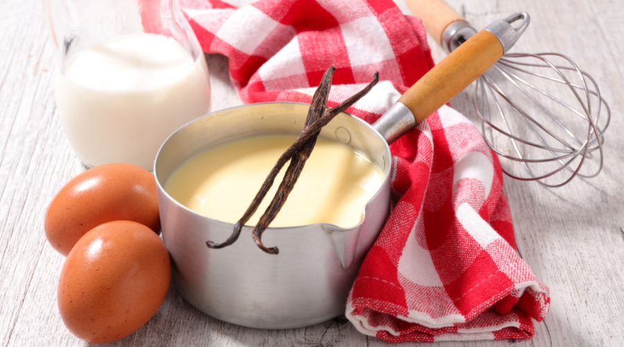 creme anglaise and ingredient