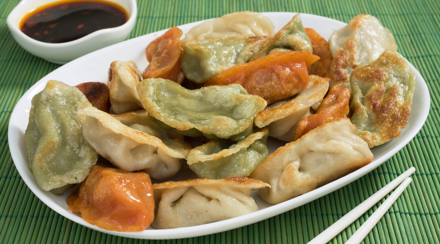 Colorful Potstickers