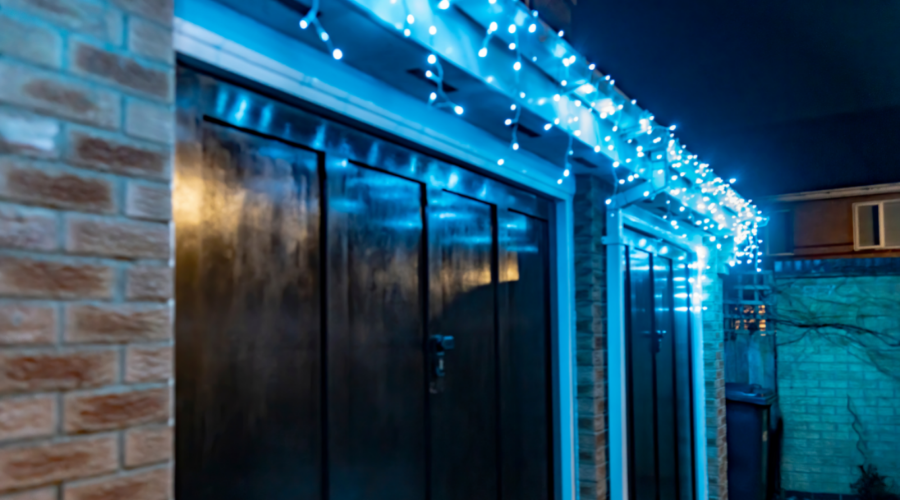 51 Garage Door Christmas Mural and Décor Ideas