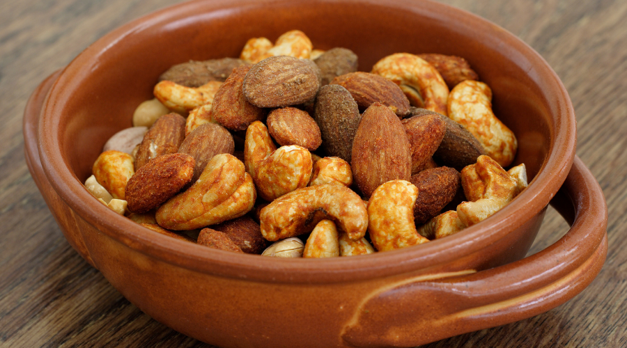 Mixed roasted nuts