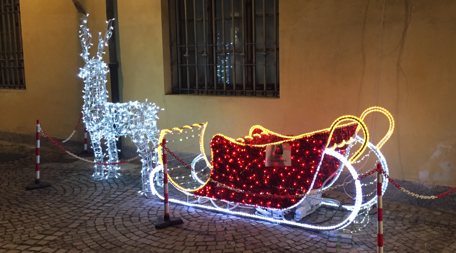 santa clause's sleigh