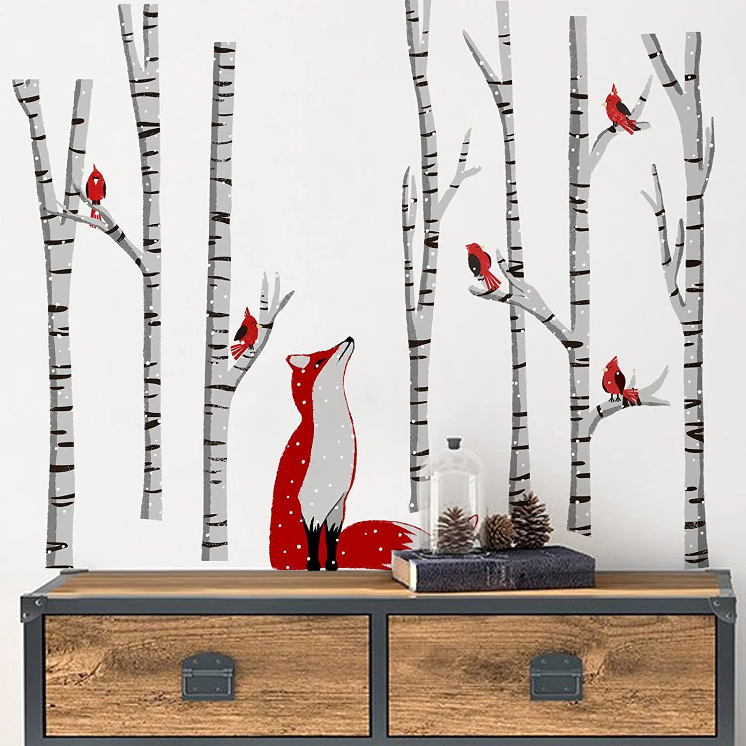Winter Woodland Wall Decal
