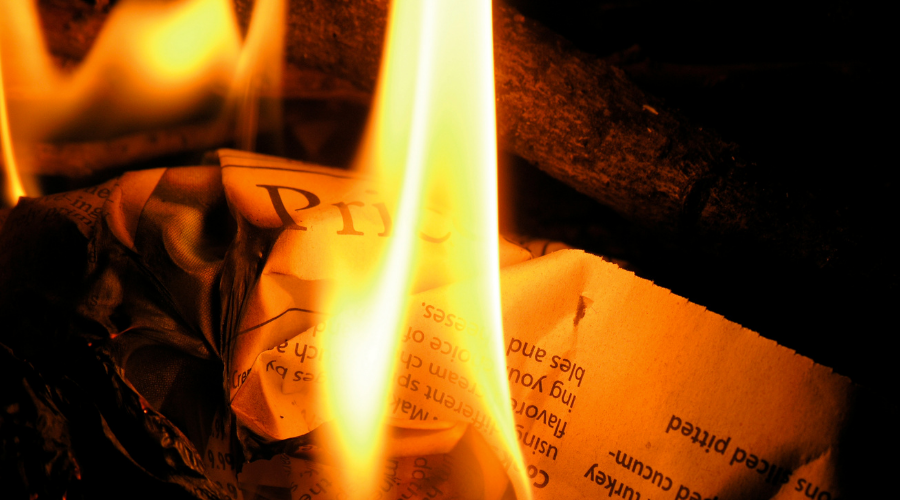 Paper on Fire