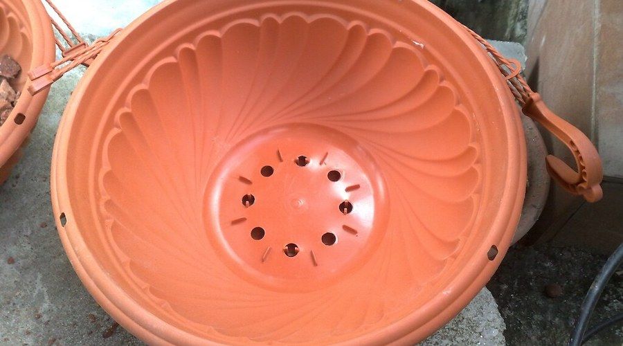 pot with holes