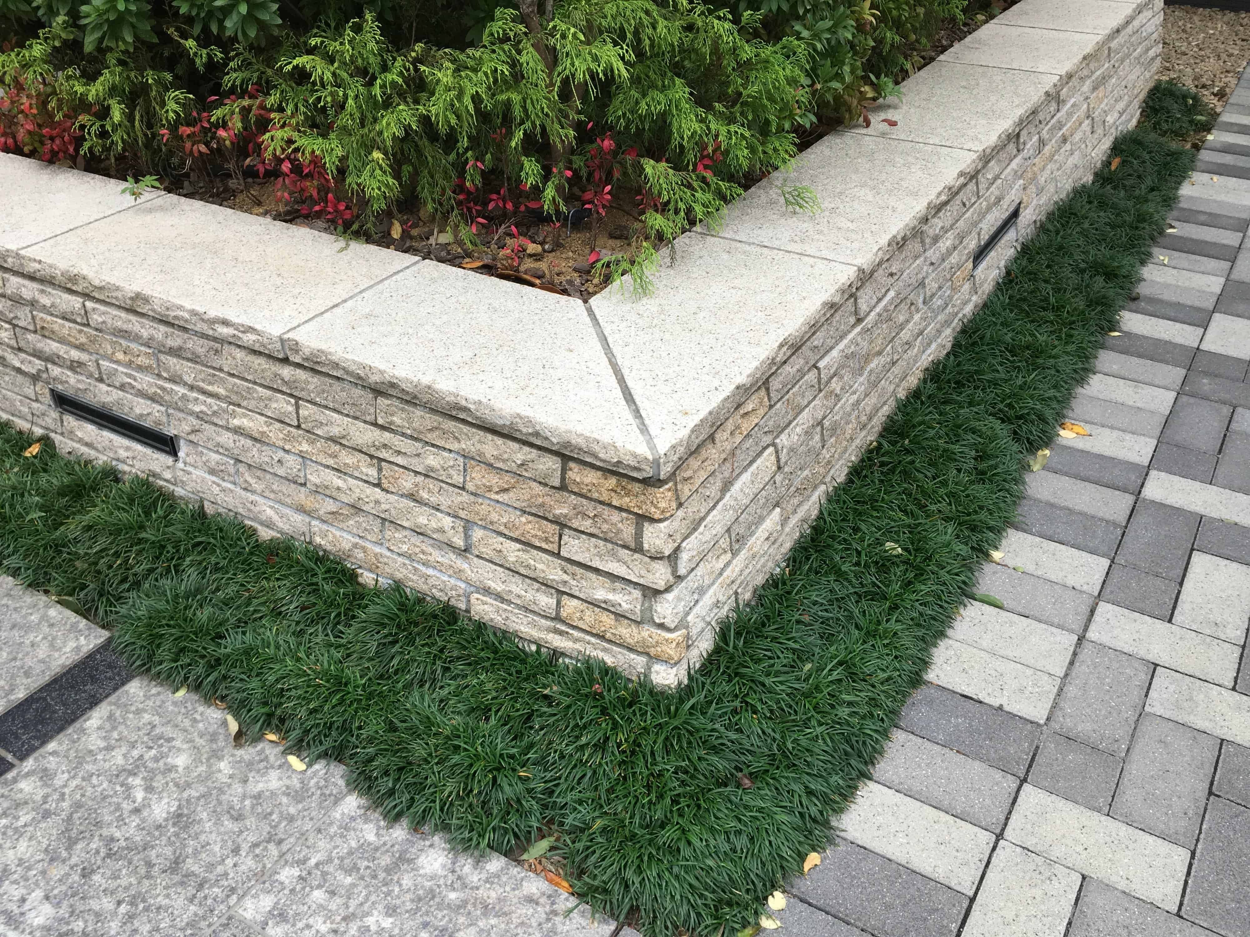 stone finish exterior