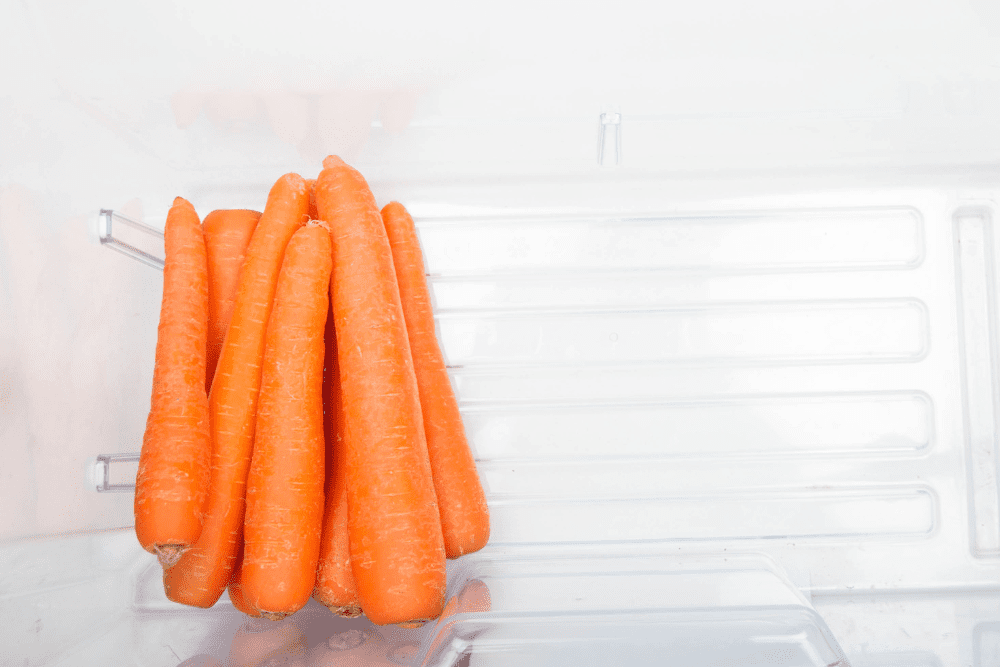Carrots in the fridge