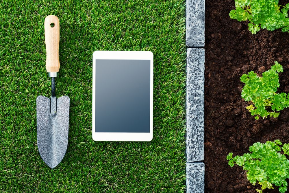 Tablet for landscaping apps 