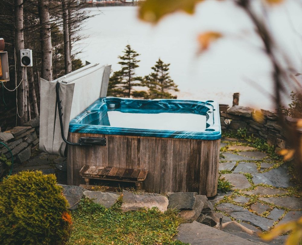 The Best Place to Put Your Backyard Hot Tub
